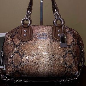 COACH Rare Madison Sequins Audrey Satchel